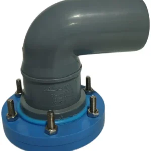 Фланцевое соединение под 90* канализационной трубы 50мм